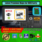 7" CMNAV 360 Traffic Truck - LIVE TRAFFIC- Built-in FullHD Dashcam, Android, Wi-Fi