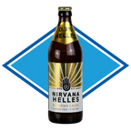 Nirvana Bavarian Helles Lager 500ml bottle