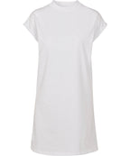 Organic Extended Shoulder T-shirt Dress: Womens