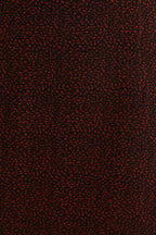 Nova Freckle Print Square Neck MIni Dress