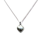 Best Cat Mum Silver Heart Charm Necklace & Gift Card