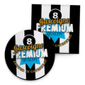 Newcastle Paul Gascoigne - Football Coaster - Square Or Circle