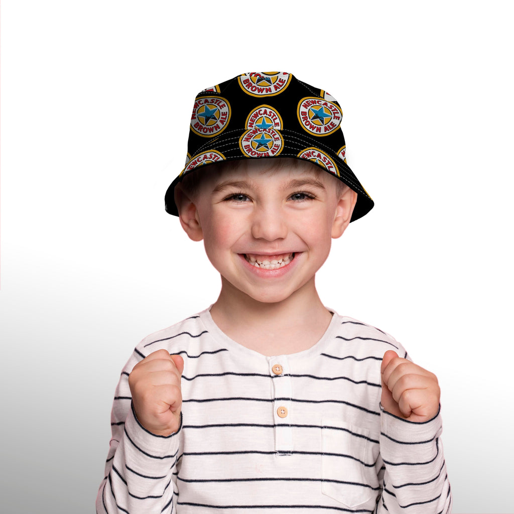 Newcastle - Brown Ale Pattern - Bucket Hat