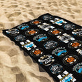 Newcastle - Football Legends - Microfibre Beach Towel - 150cm x 75cm