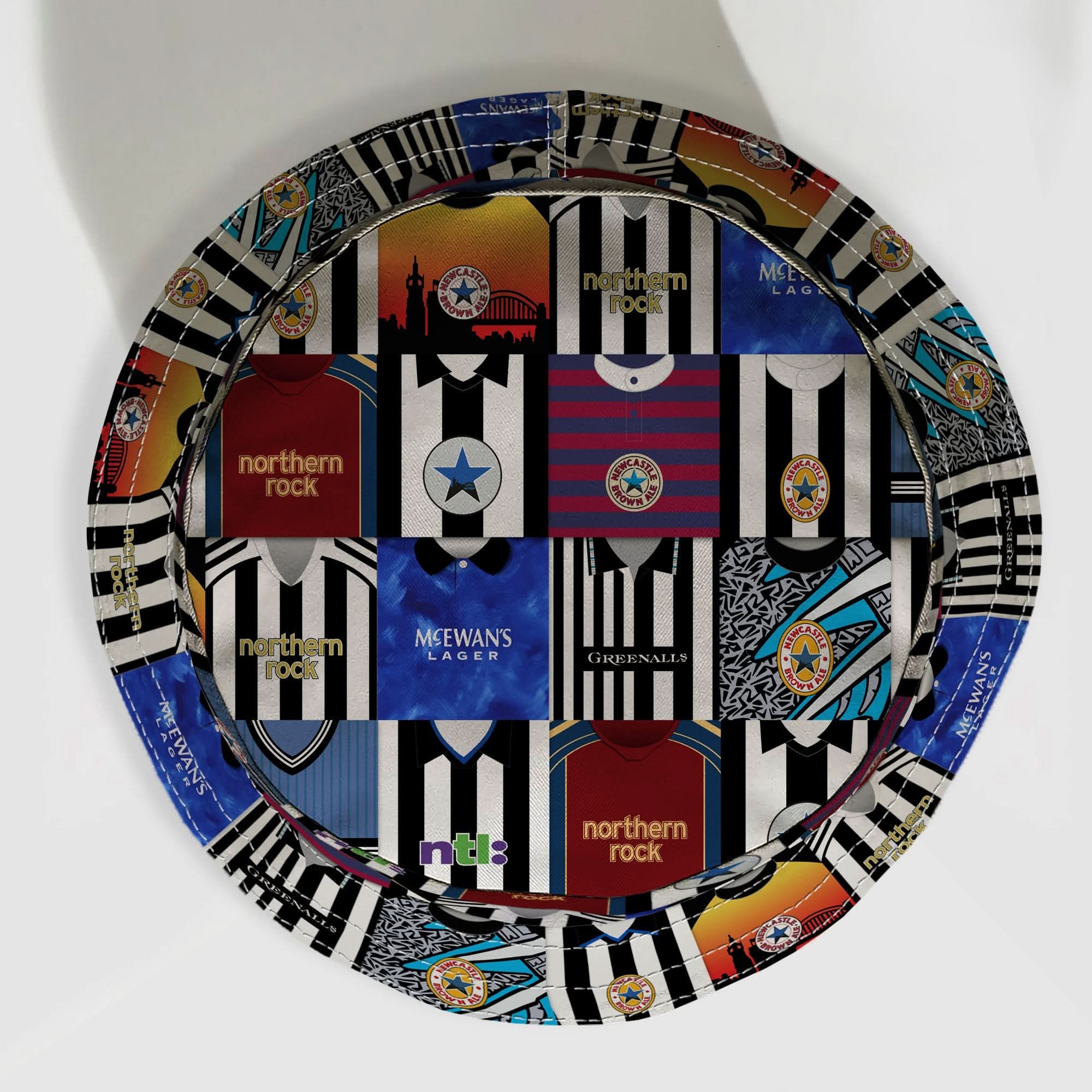 Newcastle Kit Montage - Bucket Hat