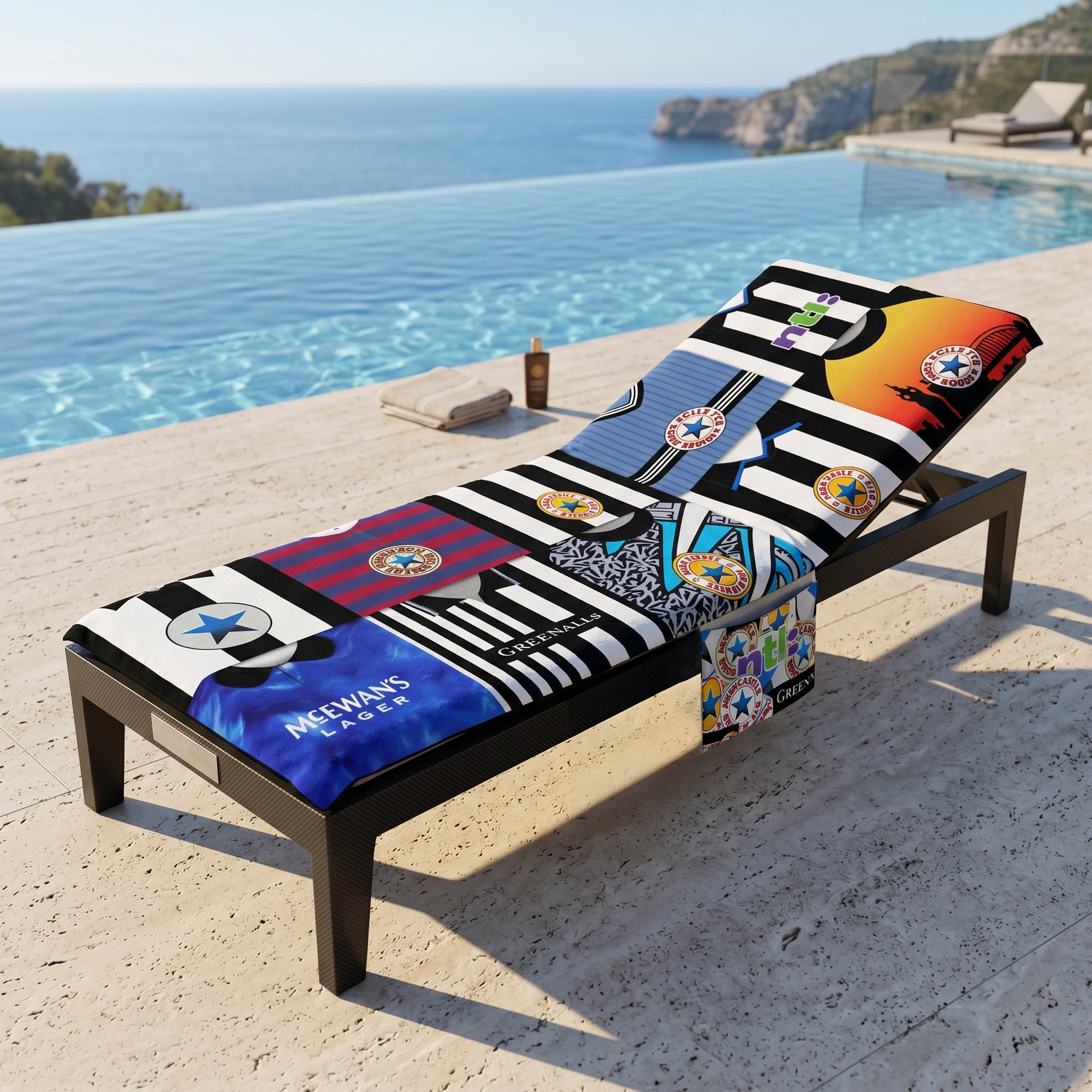 Newcastle - Kit Montage - Sunbed Towel