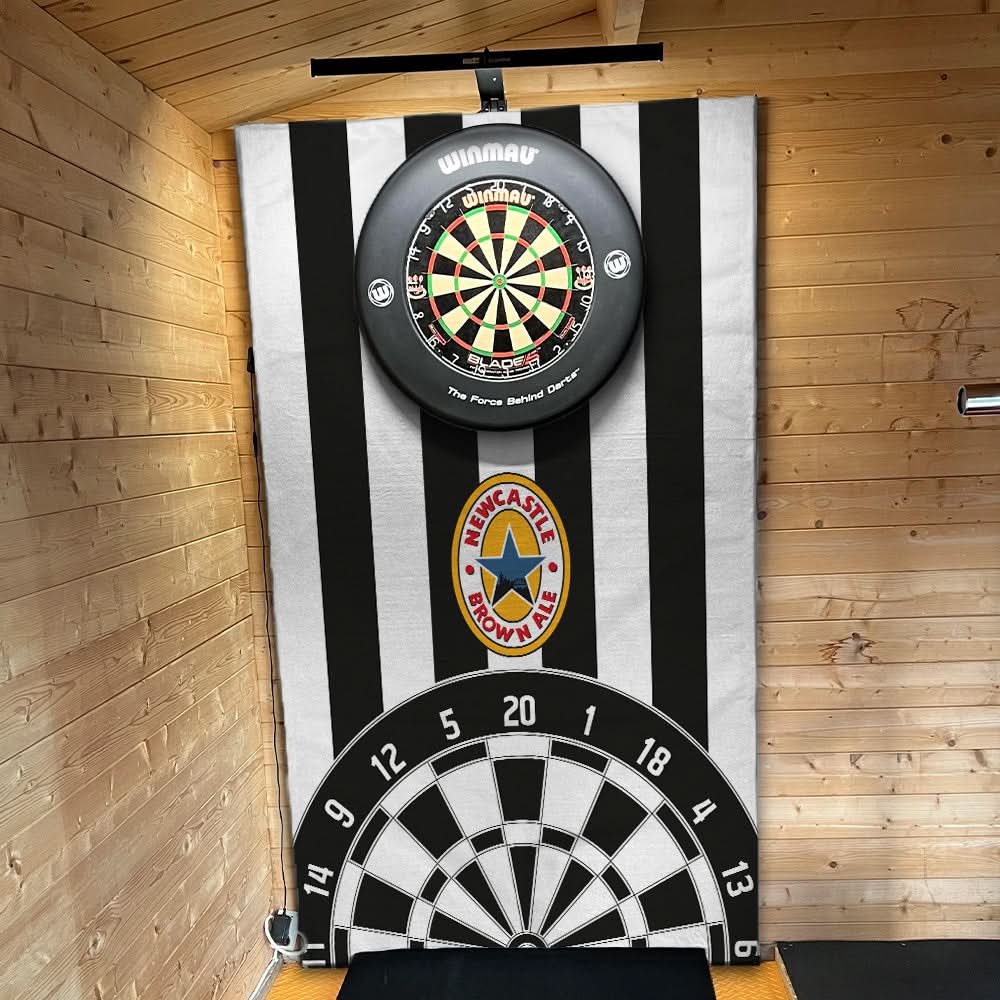 Newcastle - 1996 Home - Personalised Darts Wall Banner - Two Sizes [COLLECTIVE]