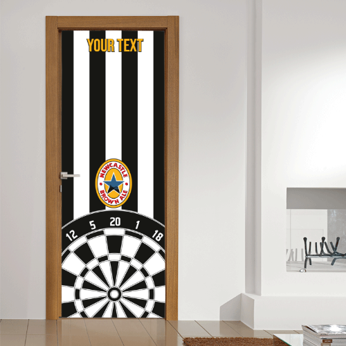 Newcastle - 1996 Home - Personalised Darts Wall Banner - Two Sizes [COLLECTIVE]