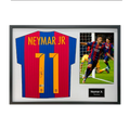Neymar Jr Signed FC Barcelona Shirt Classic Frame