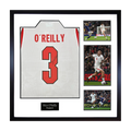 Nico O'Reilly Signed England Elite Frame
