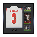 Nico O'Reilly Signed England Elite Frame