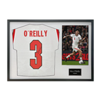 Nico O'Reilly Signed England Classic Frame