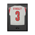 Nico O'Reilly Signed England Standard Frame