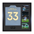 Nico O'Reilly Signed Manchester City Elite Frame
