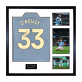 Nico O'Reilly Signed Manchester City Elite Frame
