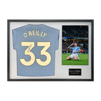 Nico O'Reilly Signed Manchester City Classic Frame
