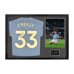 Nico O'Reilly Signed Manchester City Classic Frame