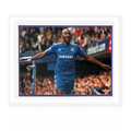 Nicolas Anelka Signed Chelsea Deluxe Mount