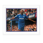 Nicolas Anelka Signed Chelsea Deluxe Mount