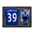 Nicolas Anelka Signed Chelsea Classic Frame