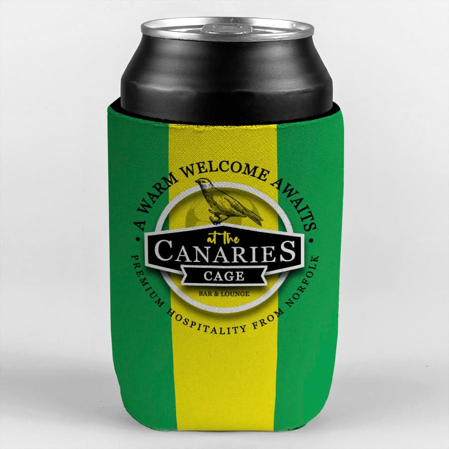 Norwich Canaries - Football Legends - Can Cooler