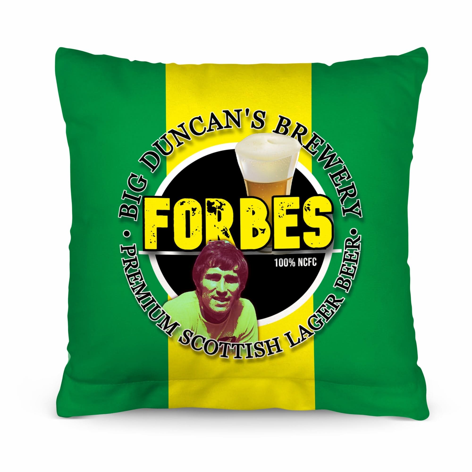 Norwich Forbes - Football Legends - Cushion 10"