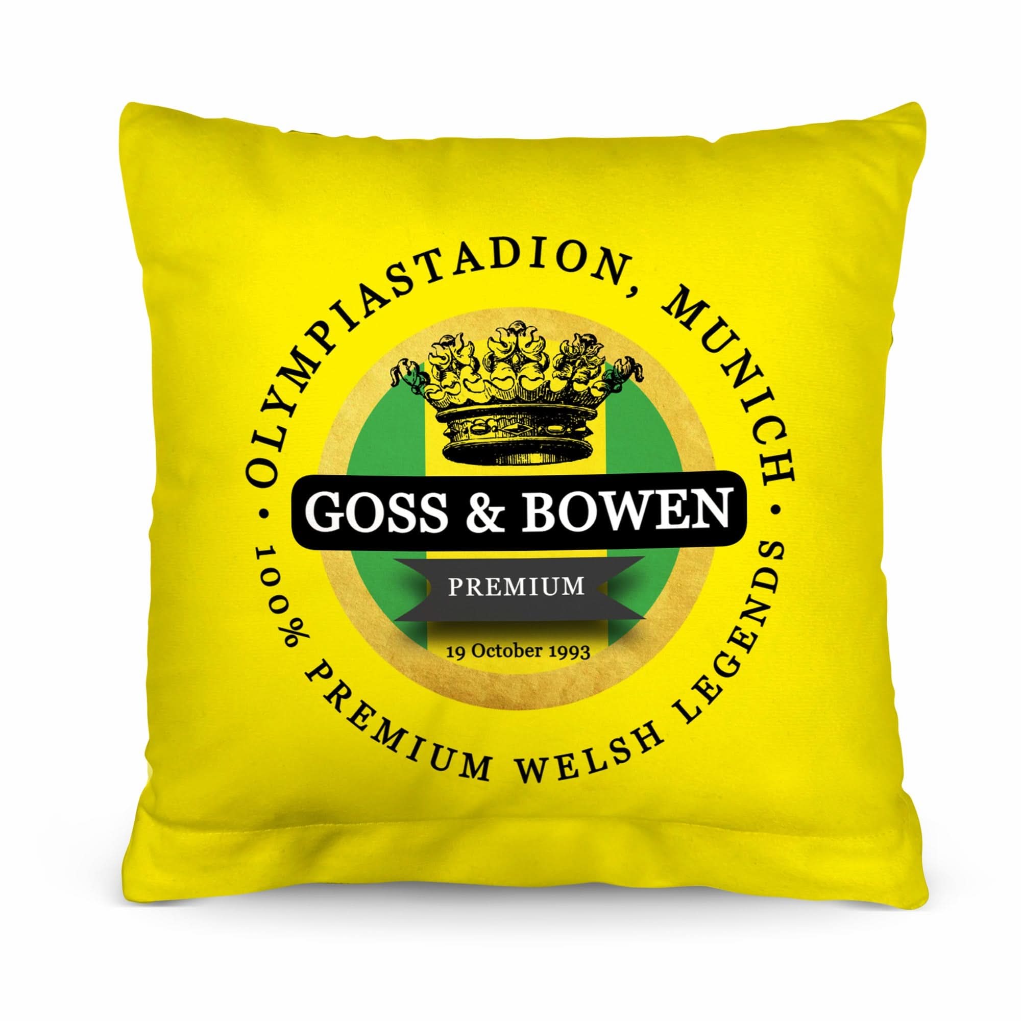 Norwich Goss Bowen - Football Legends - Cushion 10"