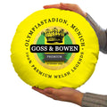 Norwich Goss Bowen - Football Legends - Circle Cushion 14"