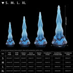 Nothosaur QALU - Tentacle Dildo - Fantasy Dildo - Alien Dildo
