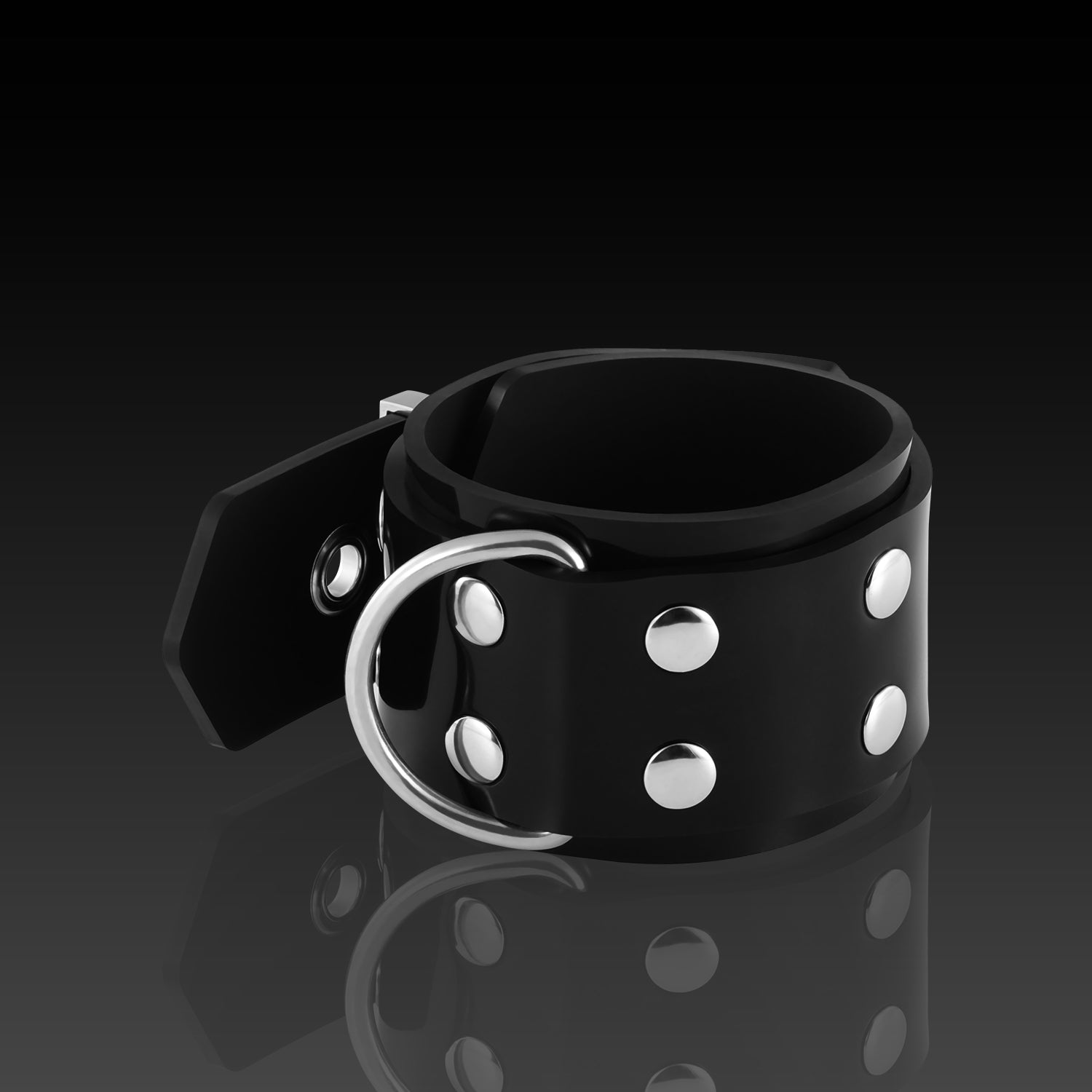 Silicone Handcuffs With Magnetic Lock