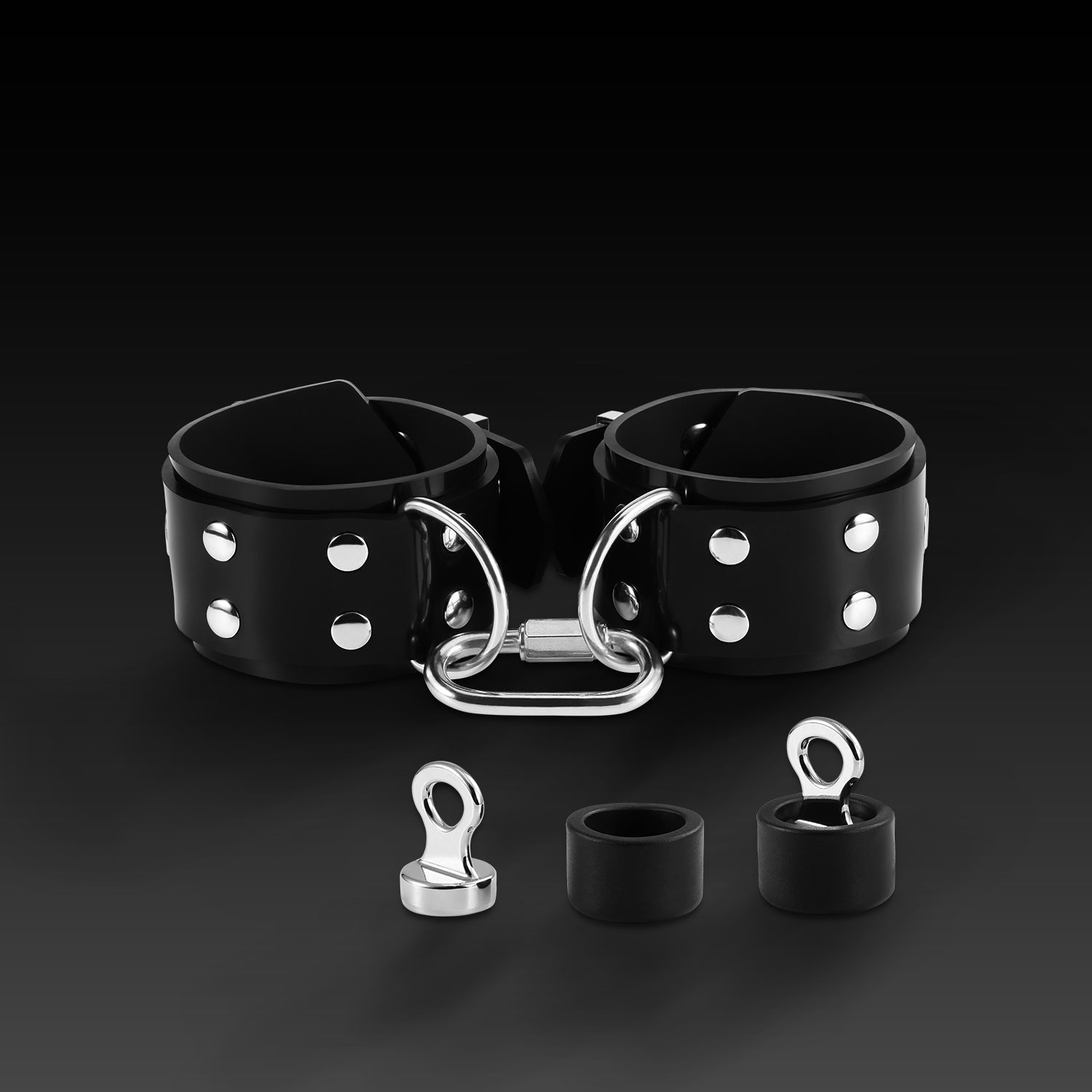 Silicone Handcuffs With Magnetic Lock