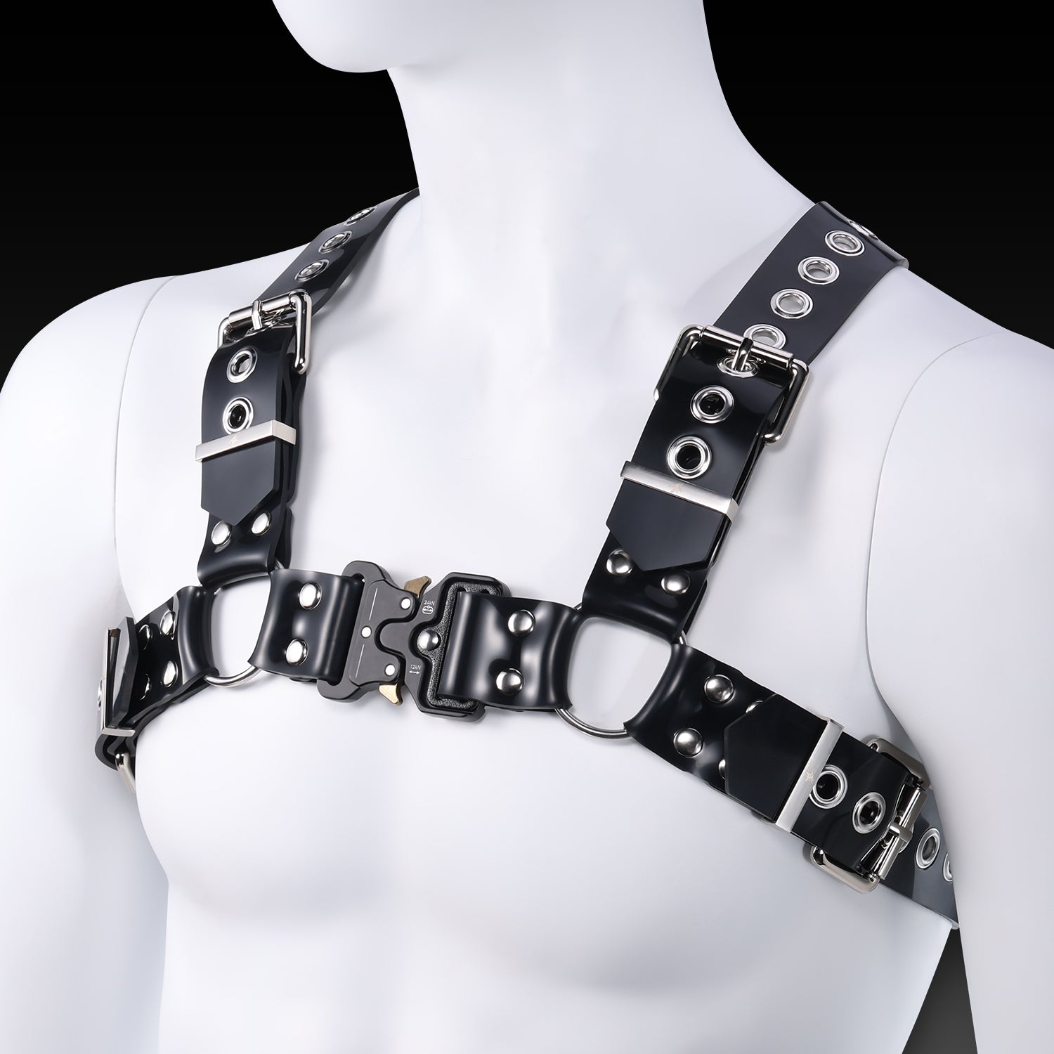 Nothosaur Silicone Harness Top with Buckle
