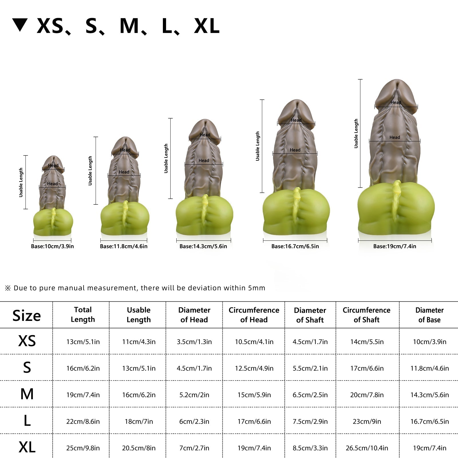 Nothosaur HOGGE - Fantasy Dildo - Monster Dildo - Orc Dildo