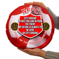 Nottingham City Ground Song - Football Legends - Circle Cushion 14"