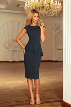 Numoco elegant midi cocktail dress