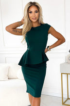 Numoco elegant midi cocktail dress