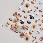 Hello Claws | Sheep And Cherry Nail Deco Sticker