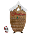 Christmas Countdown Decoration Wooden Ornament