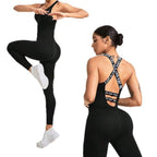 Seamless Camisole Jumpsuit – High Elastic Fit, Ultra-Comfortable