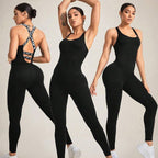 Seamless Camisole Jumpsuit – High Elastic Fit, Ultra-Comfortable