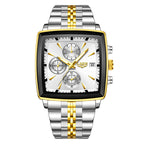 Business Personality Large Dial Square Watch Men