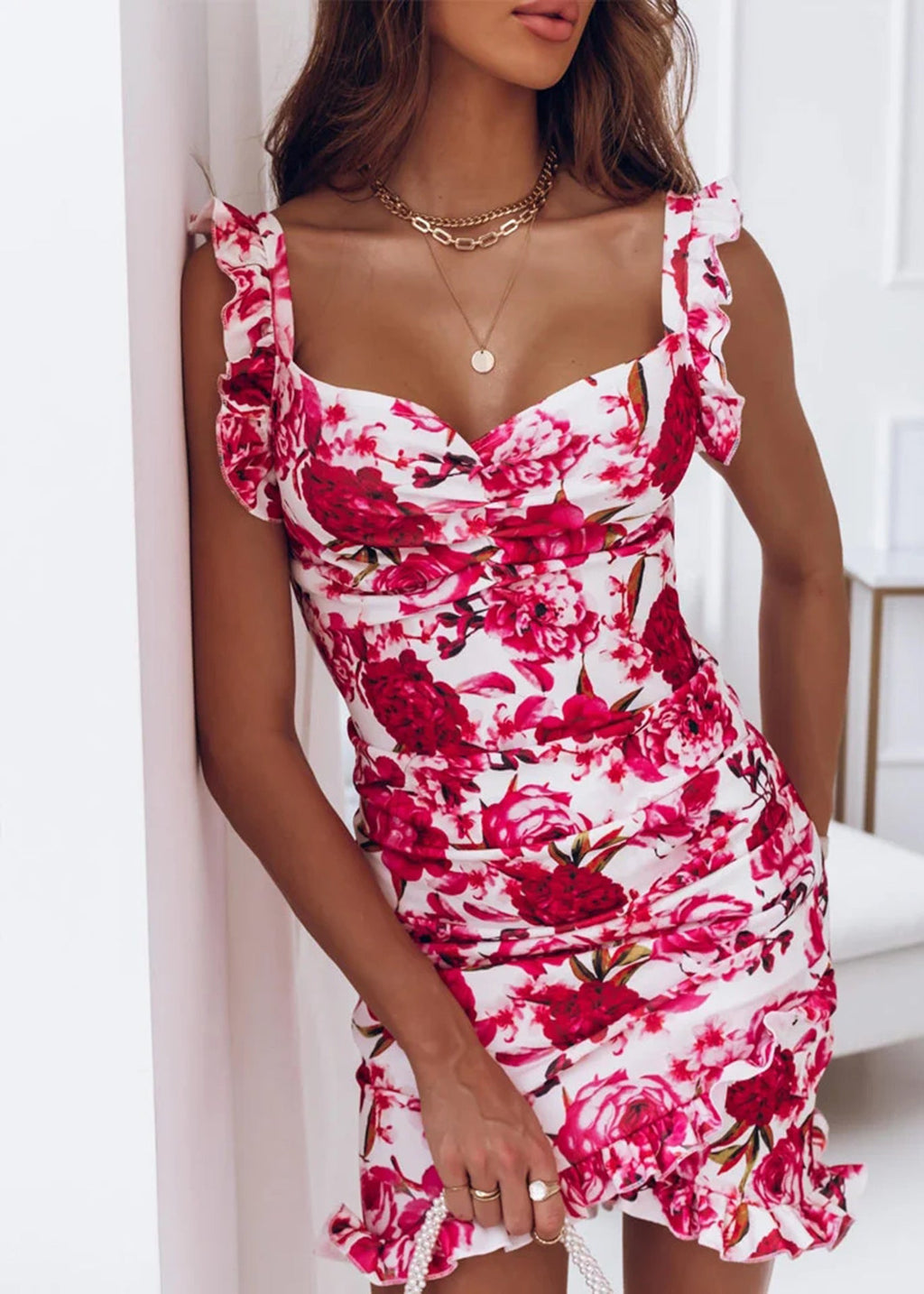 Fashion Personality Summer Floral Dress Women