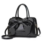 Women's Simple Elegant Western Style Shoulder Crossbody Handbag