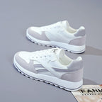 Student Running Sports White Daddy Shoes Women