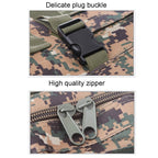 INDEPMAN DL-B001 Fashion Camouflage Style Men Oxford Cloth Backpack Shoulders Bag 40L Outdoors Hiking Camping Travelling Bag 3D Package with Expanded MOLLE & Magic Sticker & Adjustable Shoulder Strap, Size: 51 x 42 x 22 cm