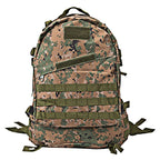 INDEPMAN DL-B001 Fashion Camouflage Style Men Oxford Cloth Backpack Shoulders Bag 40L Outdoors Hiking Camping Travelling Bag 3D Package with Expanded MOLLE & Magic Sticker & Adjustable Shoulder Strap, Size: 51 x 42 x 22 cm