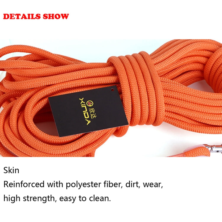 XINDA XD-S9817 Outdoor Rock Climbing Hiking Accessories High Strength Auxiliary Cord Safety Rope, Diameter: 8mm, Length: 30m, Color Random Delivery