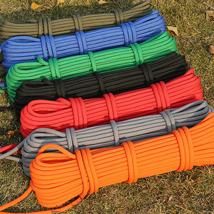 XINDA XD-S9817 Outdoor Rock Climbing Hiking Accessories High Strength Auxiliary Cord Safety Rope, Diameter: 8mm, Length: 30m, Color Random Delivery