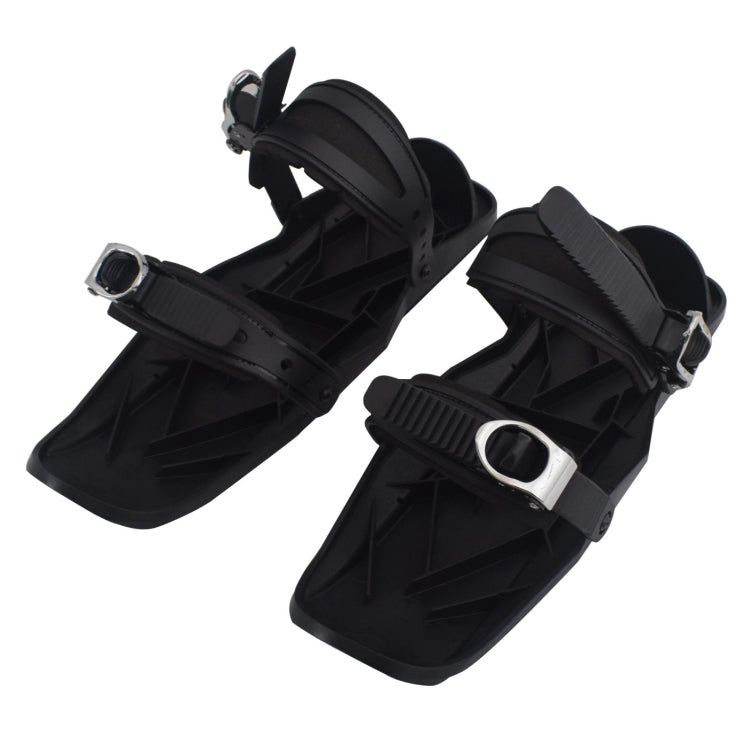 One Pair Outdoor Sports Mini Ski Shoes Ski Board, Size: One Size, without Leather Buckle Strap