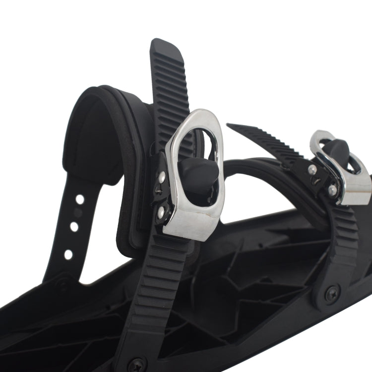 One Pair Outdoor Sports Mini Ski Shoes Ski Board, Size: One Size, without Leather Buckle Strap